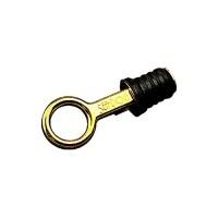 Brass Snap Handle Drain Plug, 1-1/4