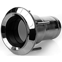 Seadog Exhaust Thru Hull | Cast 316 Stainless | Includes Stainless Flap With Rubber Seal - 521130 - 354-521130F1