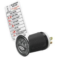 Hubbell Hbl5200 Black 125V Outlet Circuit Tester - Hbl5200 - 36-Hbl5200F1