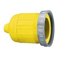 Hubbell Hbl60Cm33 Yellow Seal-Tite Cover For 26Cm13 Connector Body - Hbl60Cm33 - 36-Hbl60Cm33F1