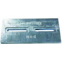 Zinc Plate W/Slots - Bsm12X6X12S - 377-Bsm12X6X12Sf1