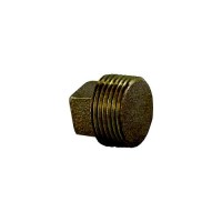 Brass Fitting 44672 Solid Square Head Plug - 44672 - 38-44672F1