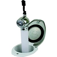 Scandvik Recessed Push Button Shower - 12131P - 390-12131Pf1