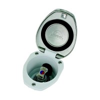 Scandvik 12134 316 Stainless Steel Recessed Transom Shower Mixer - 12134 - 390-12134F1