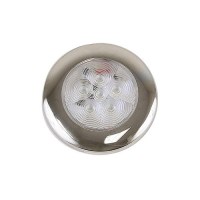 Scandvik 41320P Surface Mount Down Light, White - 41320P - 390-41320Pf1