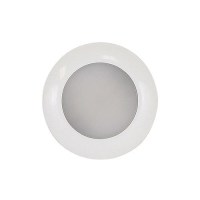 Scandvik 41672P S3 Surface Mount Led Downlight W/White Bezel, Cool White / Blue - 41672P - 390-41672Pf1