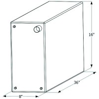 Icon Fresh Water Replacement Tank, 20 Gal. - 12732 - 398-12732F1