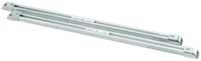 Taylor Non-Locking Aluminum Slide Assemblies (Sold As Pair) - 993045 - 32-993045F1