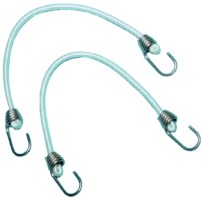Sta-Put Marine Bungee Cords With Stainless Steel Hook Ends (2 Per Pack) - 65016 - 74-65016F1