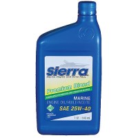 Sierra 94002 Oil-25W40 Fcw I/O-I/B, Qt. - 18-9400-2 - 47-94002F1