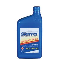 Sierra 1894402 25W40 Fcw Synthetic Blend I/O Oil, Qt. - 18-9440-2 - 47-1894402F1