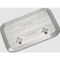 Bomar C4812 Commercial Grade Cast Aluminum Inspection Hatch, 15-15/16