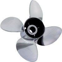 Solas Rubex Hr4 Stainless Steel Interchangeable Hub 4-Blade Propeller, Rh 14.5 X 15 - 9553-145-15 - 496-955314515F1