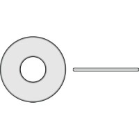 Seachoice Nylon Flat Washer, #10 - Rp-Mp2975Sc - 50-59509F1