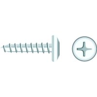 Seachoice 01760 Chrome Plated Ss Phillips Tapping Screw - Pan Head, #6 X 1/2