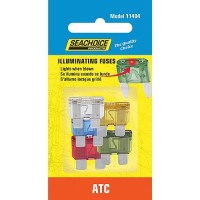 Seachoice Atc Indicating Fuse Assortment, 5 Ea - Sc11404 - 50-11404F1