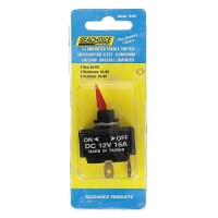Seachoice 2-Position Illuminated Toggle Switch, On/Off - 12201 - 50-12201F1