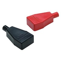 Seachoice Standard Type Battery Terminal Covers (Set Includes 1 Red And 1 Black) Fit Terminals Without Wing Nut - 50-13641 - 50-13641F1