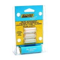 Seachoice Replacement Filters Only For 20941 In-Line Fuel Filter (Pack Of 3) - 20971 - 50-20971F1