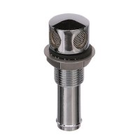 Seachoice Thru Hull Fuel Tank Vent, Chrome-Plated Brass, 5/8 In. - 50-23031 - 50-23031F1