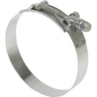 Seachoice 23454 Heavy-Duty 300 Ss T-Bolt Clamp, 3/4