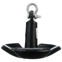 Seachoice 41530 Black Vinyl Coated River Anchor, 30 Lbs. - 41530 - 50-41530F1