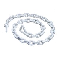 Seachoice White Pvc Coated Galvanized Anchor Lead Chain 5/16
