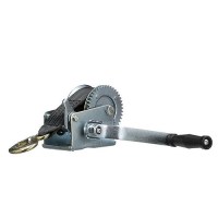 Seachoice 52131 800 Lb. Manual Trailer Winch, 1-Speed, 16-Ft. Strap W/Snap Hook - 50-52131 - 50-52131F1