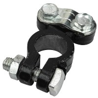 Clamp Style Coated Battery Terminal, Black - 62721 - 50-62721F1
