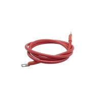 Seachoice 63034 Tinned Copper Battery Assembly, 4 Awg, Red, 6' - 63034 - 50-63034F1