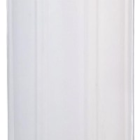 Seachoice 79111 Center Hole Ribbed Fender, White, 6