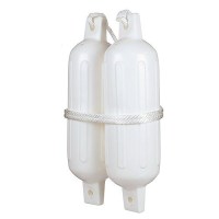 Seachoice 79251 Twin Eye Ribbed Fender Kit (Includes 2 5.5