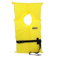 Seachoice 86080 Type Ii Life Vest - Xl, Yellow - 50-86080 - 50-86080F1