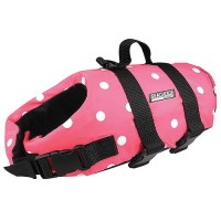 Seachoice 86380 Dog Life Vest - Pink Polka Dot, Sm - Dv-S-86380 - 50-86380F1