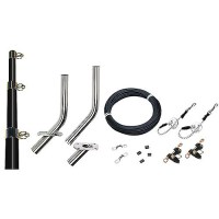 Outrigger Kit-15' Black/Gold-Complete - 88261 - 50-88261F1