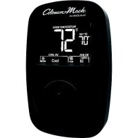 Coleman-Mach 9420A382 Digital Zone Thermostat, Two-Stage, Black - 9420A382 - 588-9420A382F1