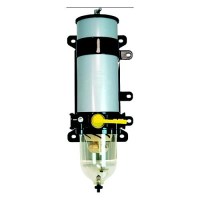Racor 1000Fv10 Marine Turbine Fuel Filter/Water Separator W/Clear Bowl, 10 Micron - 1000Fv10 - 62-1000Fv10F1