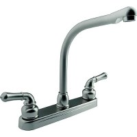 Dura Faucet Dfpk210Csn Classical Hi-Rise Kitchen Faucet, Satin Nickel - Df-Pk210C-Sn - 621-Dfpk210Csnf1