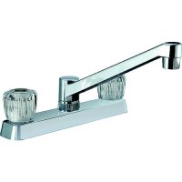 Dura Faucet Dfpk600Acp Two-Handle Non-Metallic Kitchen Faucet, Chrome - Df-Pk600A-Cp - 621-Dfpk600Acpf1