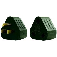 Ap Products Power & Lighting Triangular Park Adapter, 30A Female To 15A Male - 16-00550 - 636-1600550F1