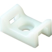 Ancor Cable Tie Screw Mounts, Natural, 25/Pk - 199262 - 639-199262F1