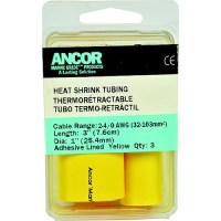Ancor 307948 Marine Grade® Adhesive Lined Heat Shrink Tubing, 1