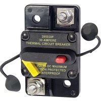 Blue Sea Systems 285 Series Dc Cirucit Breaker - Surface Mount - 7181-Bss - 661-7181F1