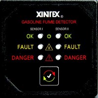 Fireboy-Xintex G2Br Gasoline Fume Detector, Dual Channel W/2 Sensors - G-2B-R - 669-G2Brf1