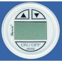 Faria Digital Depth Sounder, Dress White W/In-Hull Transducer - F13151 - 678-13151F1