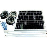 Dock Edge De96283F Solar Underwater Dock Light Set, 3/Pk - De96283F - 686-De96283Ff1