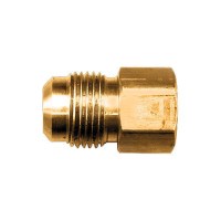Fairview 466B Brass Flare Female Pipe Connector, 3/8