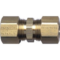 Fairview 626 Brass Flare Union Coupling W/Nut & Sleeve, 3/8
