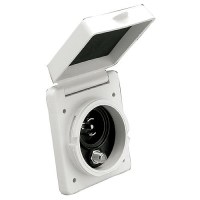 Marinco Ph6574Tv Phone And Cable Tv Inlet With Stainless Steel Trim - Ph6574Tv - 69-Ph6574Tvf1