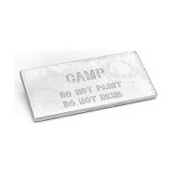 1/2 X 6 X 12 Zinc Plate - Zp2 - 70-Zp2F1